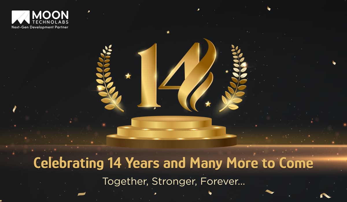 Moon Technolabs Celebrating 14 Years